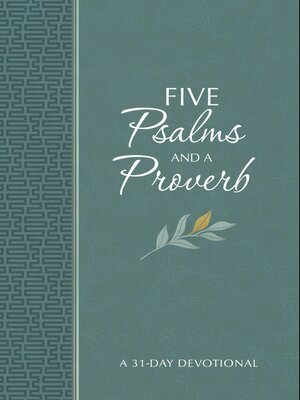cover image of Five Psalms and a Proverb